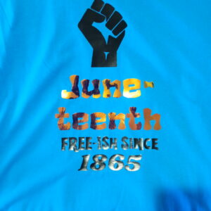 Blue juneteenth