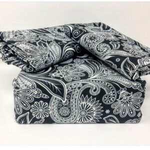 printed designer sheets (black)